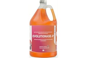 atoms-Bio Evolutionase-P Enzymatic Cleaner Concentrate for Ultrasonic Units & Soaking (3.78 L) – Ideal for Dental, Veterinary