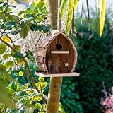 CKB LTD Bird Nesting Box House Wooden Hanging Nest Box 16x14x20cm view 2