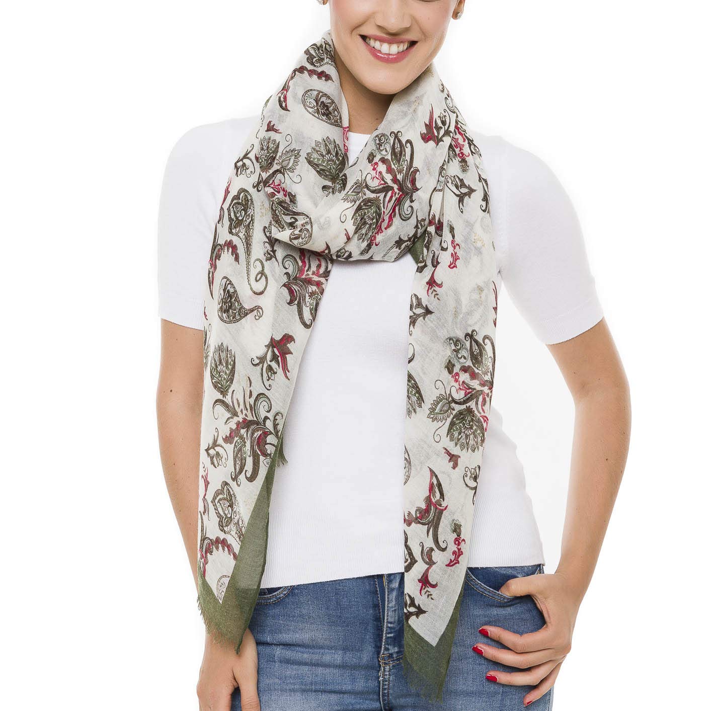 Scarf for Women Lightweight Paisley Fashion for Fall Winter Scarves Shawl Wrap Scarf for Women Lightweight Paisley Fashion for Fall Winter Scarves Shawl Wrap