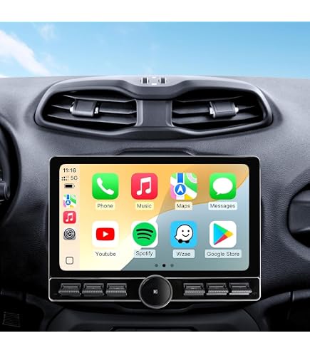 thumbnail image 2 of Android 14 Car Radio For Jeep Renegade 2015-2020 - 9" QLED Touchscreen With CarPlay 2 of 11