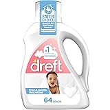 Dreft Liquid Laundry Baby Detergent Unscented 92 fl oz 64 loads