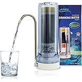 APEX Countertop Drinking Water Filter - Alkaline (Clear)