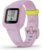 Garmin vivofit jr 3 Kids Fitness Tracker Swim-Friendly 1 Yr Battery Lilac Floral view 8