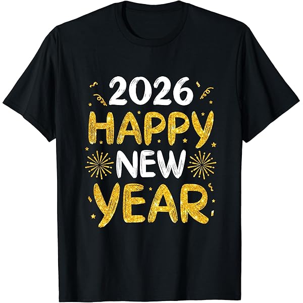 Amazon.com: Happy New Year 2026 Family Matching Celebration New