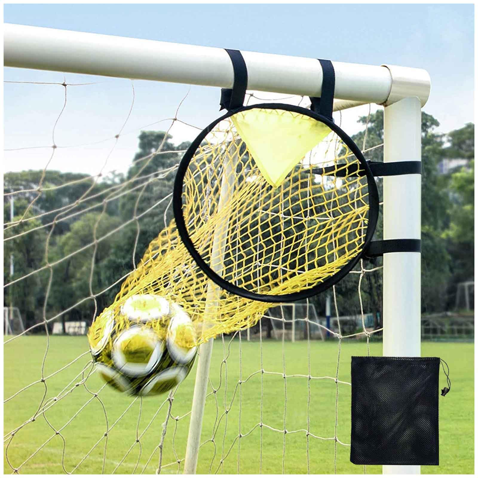 AWAVM Soccer Top Bins - Outdoor Football Throwing Target For Kicking Accuracy Training Goal Target Nets For Shootings Accuracy Training Practice Equipment