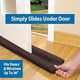 RAM ONLINE Double Sided Door Draft Excluder 90cm Foam Seal Self-Adhesive view 3