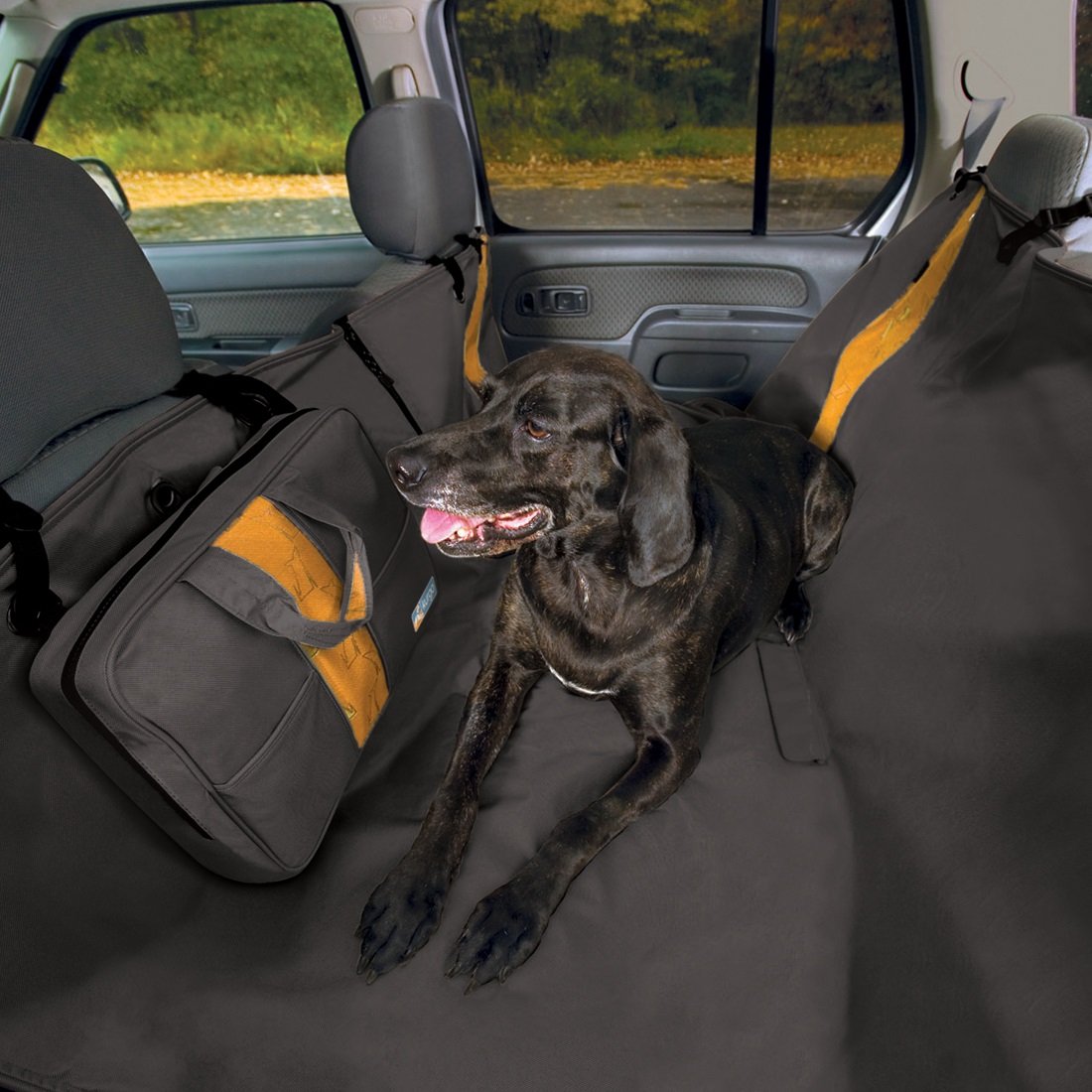 Kurgo Dog Hammock for Back Seat of Car, One Size, Black Amazon.co.uk