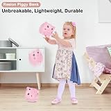 MHJY Unicorn Piggy Bank for Kids Unbreakable Resin Large Saving Box view 3