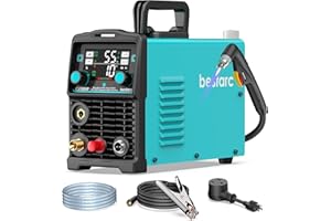 bestarc Plasma Cutter, [Blow Back Pilot Arc][Large LED][Air Sensor] 55A Non-HF bestarc Plasma Cutter Machine 110V/220V Dual V