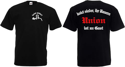 Union Herren T-Shirt kniet nieder Ihr Bauern: Amazon.de ...