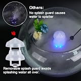 FITNATE Ultrasonic Mist Maker with Splash Guard 24V UK Plug LED Lights view 3