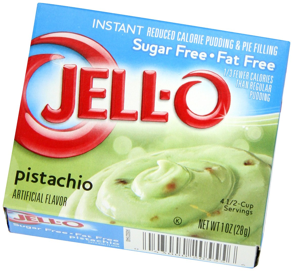 JELLO Pistachio Instant Pudding & Pie Filling Mix (10z Boxes, Pack of