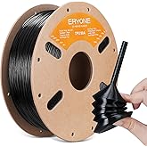 ERYONE TPU Filament 1.75mm +/-0.03mm, Flexible TPU 90A 3D Printer Filament 1kg Spool(2.2 lbs), Print with Most FDM 3D Printers, Black