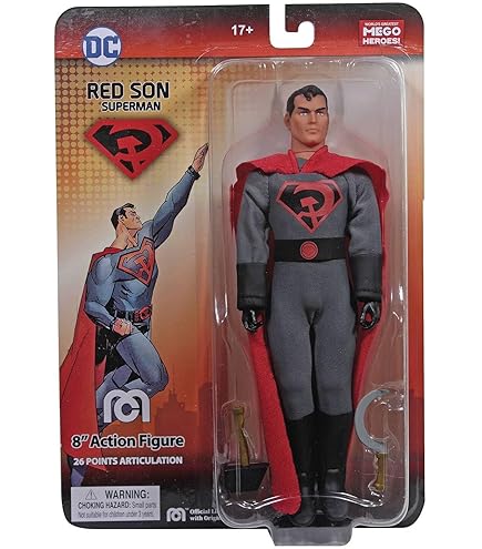 Amazon.com: Medicom DC Comics: Red Son Superman Real Hero