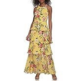 Jessica Howard Womens Style Maxi Sleeveless Chiffon