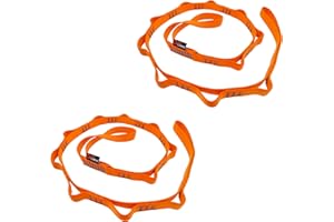 GM CLIMBING 16mm Nylon Daisy Chain Sling 22kN 120cm / 48in CE UIAA Certified for Leading Aid Climb Ascender Rigging Hammock Suspension