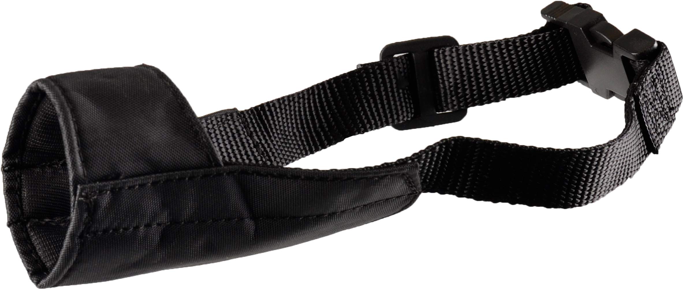 Flamingo MUZZLE NED NYLON BLACK XXL NECK 65-82CM / NOSE 29CM