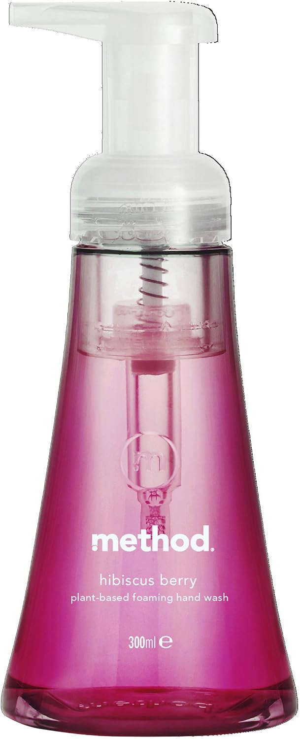 Method Foaming Hand Wash, Hibiscus Berry, 300 ml, 300 ml (Pack of 1)