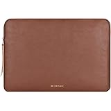 Comfyable Leather Laptop Sleeve Compatible with MacBook Pro/Air, 16/15 Inch Computer Sleeve, Mac Travel Case, Laptop Protecti