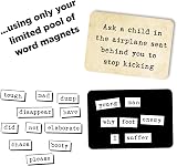 Ransom Notes Expansion Pack One The Ridiculous Word Magnet Party Game Brand new view 4