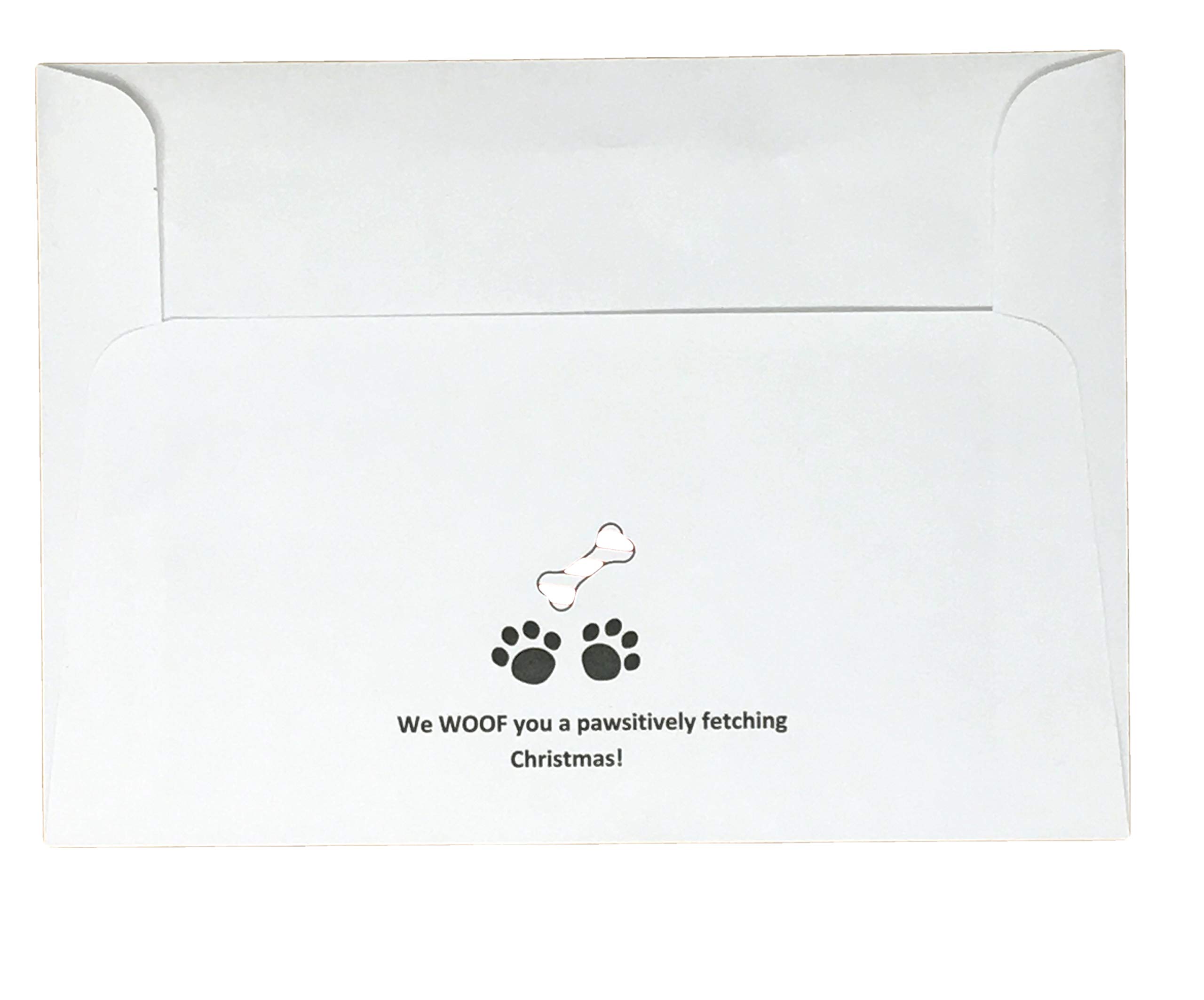 Paws and Pets Wrapping Paper (Christmas Dog Cards)