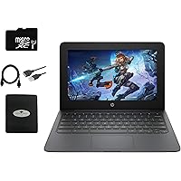 2020 Newest HP Chromebook 11.6" HD Laptop for Business and Student, Intel Celeron N3350, 4GB RAM, 32GB eMMC, Webcam, USB…