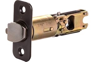 Design House 790527 2-Way Adjustable Entry Round Corner Latch Oil Rubbed Bronze