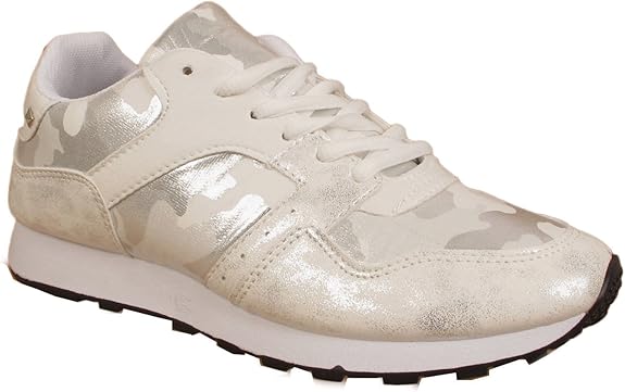 ladies camouflage trainers