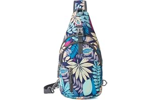 BOSTANTEN Sling Bag Shoulder Bag Crossbody Backpack Lightweight Casual Daypack for Men Women Travel Hiking Walking