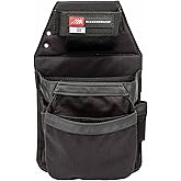 Diamondback Ox 2.0 Tool Pouch - Right-Sided Tool Belt Pouch - Ideal Carpenter & Electrician Tool Pouches for Tools, Punches & Fasteners