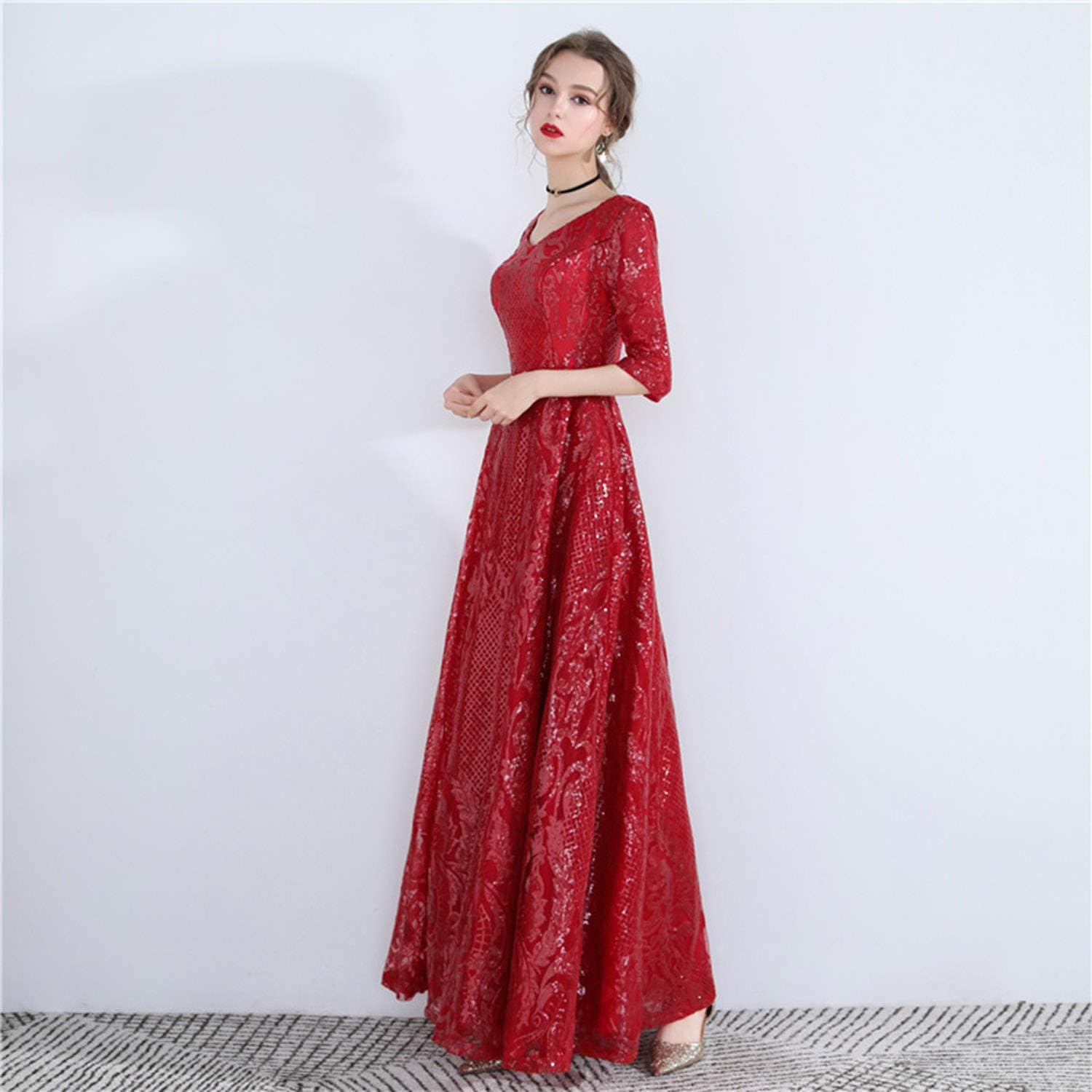 red dress for banquet