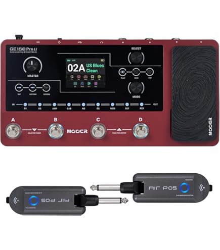 Amazon.com: MOOER GE150 Pro Guitar Multi Effects Pedal