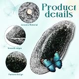 Milisten Ceramic Water Feeder Tray 8.27" Garden Bird Butterfly Bee Watering view 2