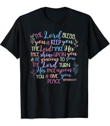 てろてろ6分袖シャツ［keep being you] Amazon.com: The LORD bless you and keep you | Numbers 6:24 Bible