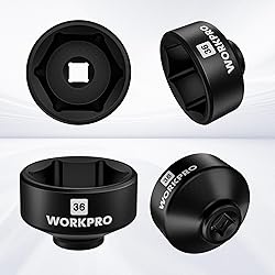 WORKPRO 36mm Oil Filter Socket Wrench, Oil Filter