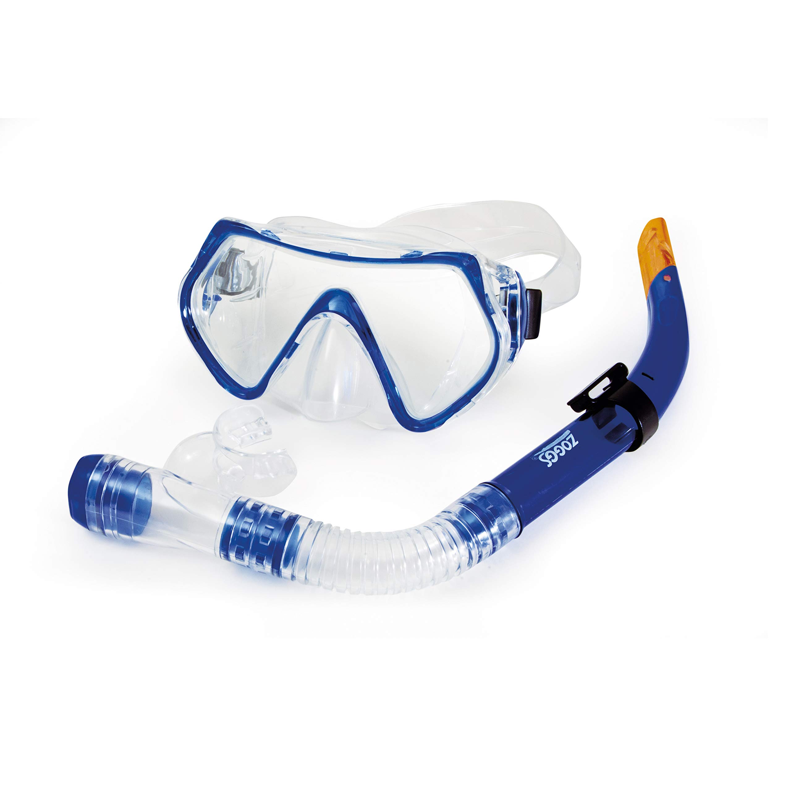 Zoggs Reef Explorer Snorkel and Mask Set, Blue, Adult