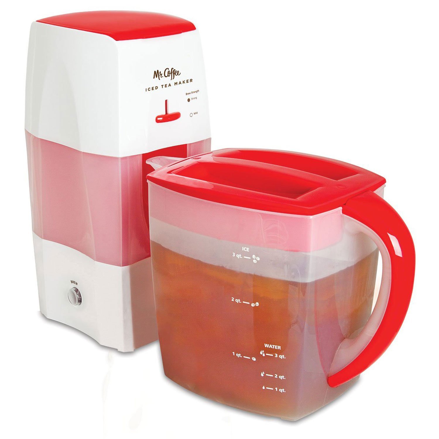 Mr. Coffee Fresh Tea Iced Tea Maker forCustombrew fresh iced tea, 3