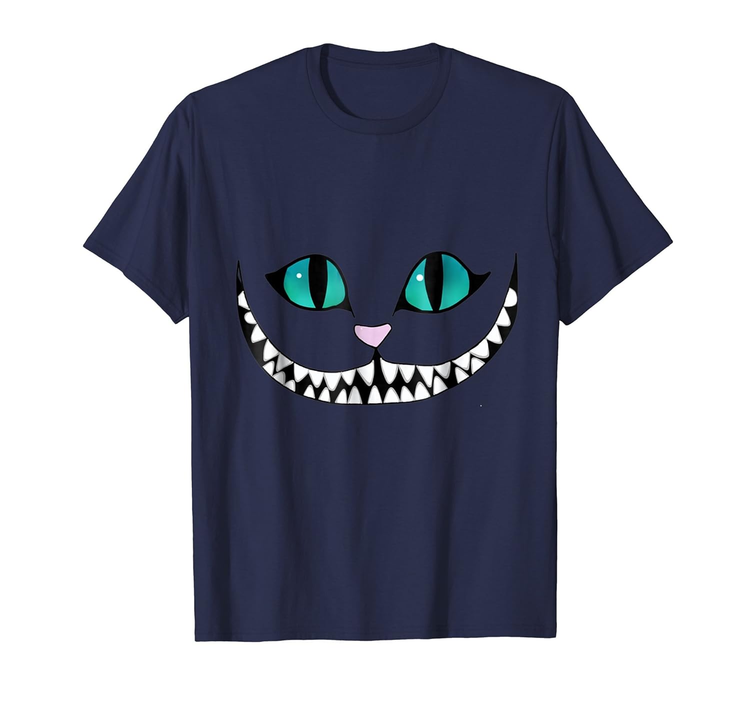 Cheshire Cat TShirt Cats Tshirt Smiling Graphic TeeAZP anzpets