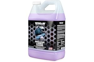 PROJE' Premium Car Care Upholstery & Fabric Cleaner - Fabric Cleaner Spray For Auto Detailing - Eliminates Odors At The Source - Stain Remover Spray For Carpet, Upholstery, Fabric, & More - 128 fl oz