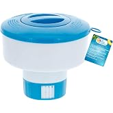 U.S. Pool Supply Pool Floating Collapsible Chlorine 3" Tablet Dispenser | 7" Diameter Floater- Adjustable Balanced Chemical Delivery