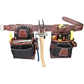 Occidental Leather FatLip Tool Bag Set - Medium - 25 Pockets &amp; Tool Holders - Made in USA