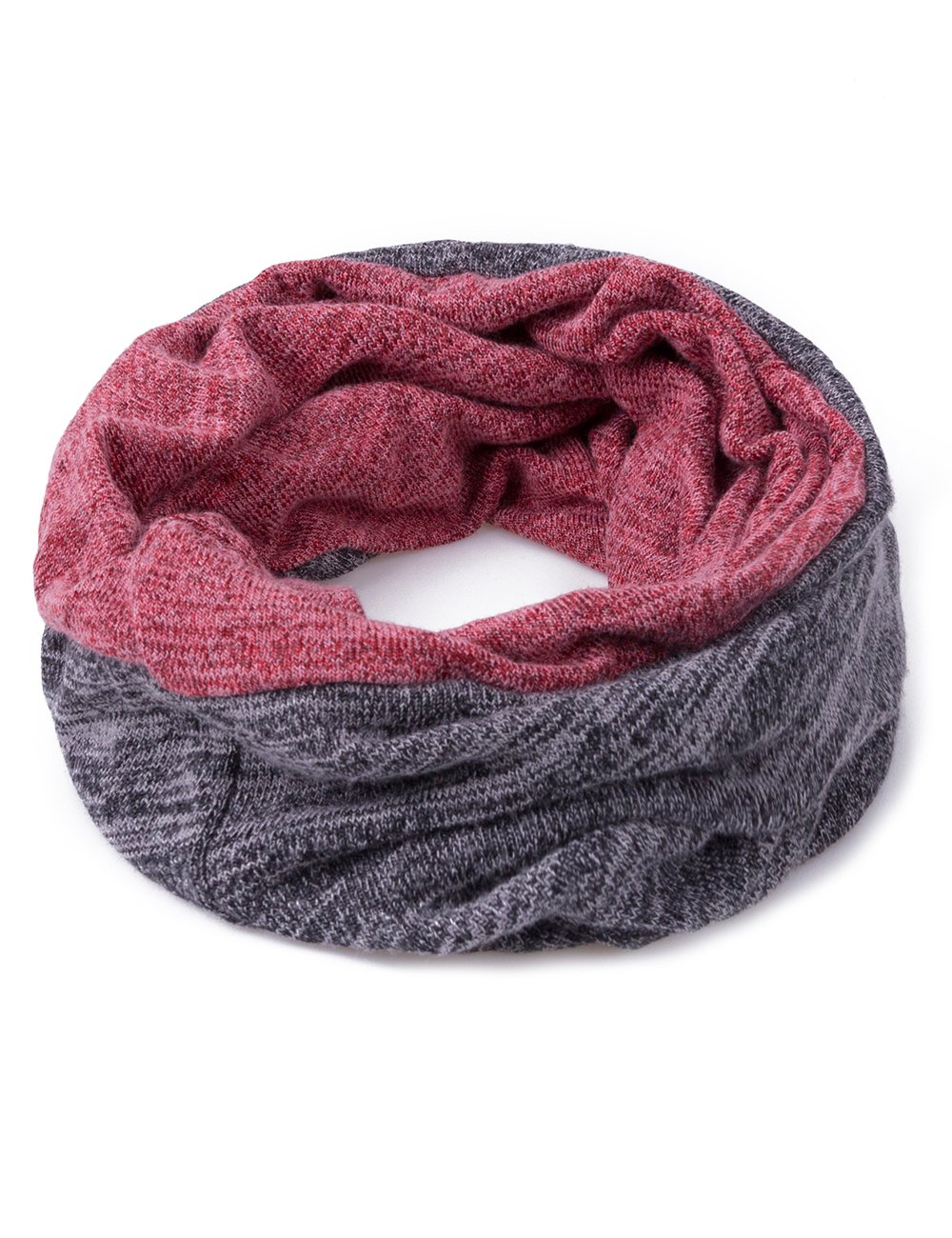 EVRFELAN Winter Warm Hat Soft Slouchy Beanie Ski Baggy Hat Head Wrap Skullcap for Women Men (red)