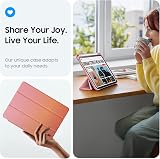FINTIE Hybrid Case iPad A16 11th Gen 11-inch & iPad 10th Gen 10.9 Sun Sunset view 5