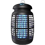 [2 in 1] Bug Zapper & Attractant - Effective 4250V Electric Mosquito Zappers Killer - Insect Fly Trap, Waterproof for Indoor 