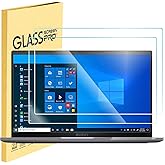 MUBUY-GOL 2 Pack 16" Laptop Screen Protector Tempered Glass Designed for Universal 16 inch with 16:10 Aspect Ratio Laptop (345mm x 218mm) Screen Protector, High Definition Clear 9H,Bubble Free