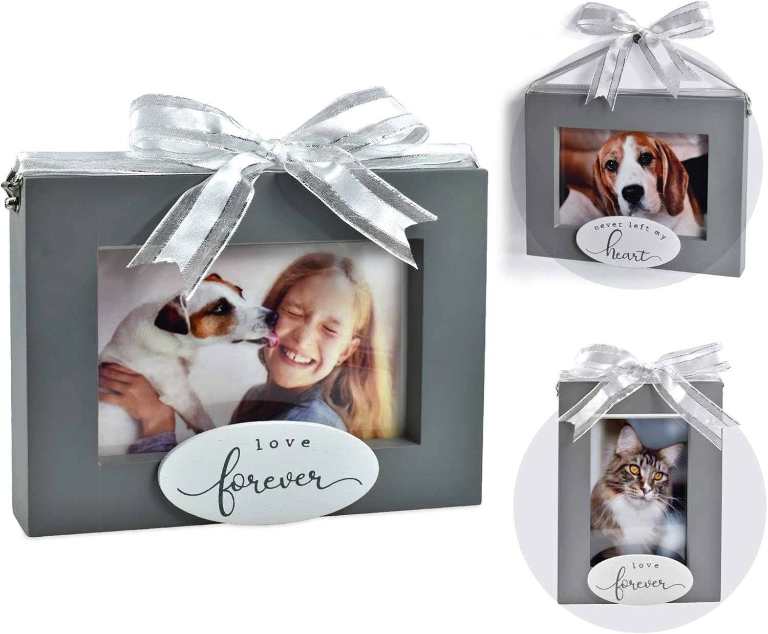 I’m Solid Wood Pet Memorial 2 Sided Picture