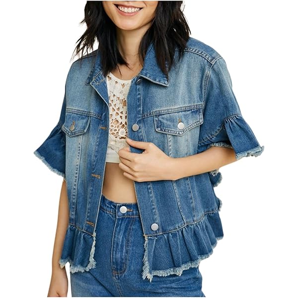 Short Sleeve Amazon Denim Jacket Ladies Levi's Women's Caden Denim