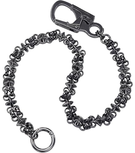 Amazon.com: UNIQSUM Simple Ball Wallet Chain Biker Punk Key Jean