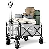 SAILARY Collapsible Wagon Cart Heavy Duty