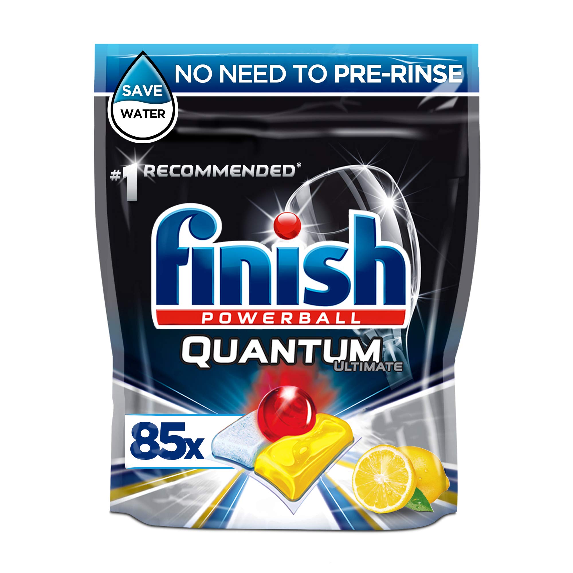 Finish Quantum Ultimate Dishwasher Lemon Scent, Pack of 85 Tablets Buy